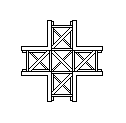 symbole poutre croix